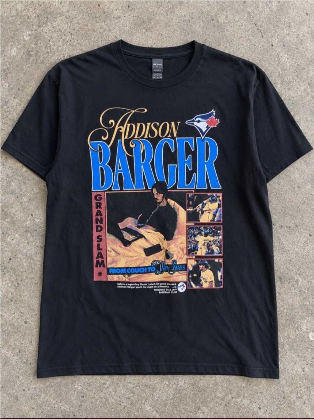 Toronto Blue Jays Addison Barger Grand Slam Stadium Giveaway T-Shirt 4/11/2026
